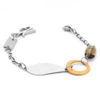 Bracelet The1 Woman Diabolik Eva Kant in Steel T1B017 - T1B017